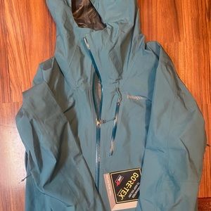Brand New Teal Patagonia Windbreaker Jacket